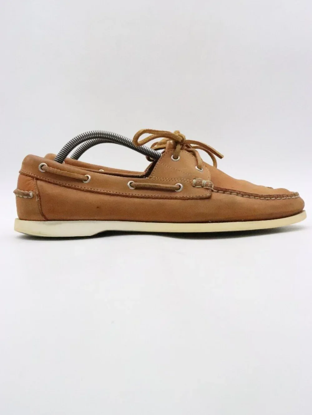 Allen Edmonds Maritime Boat Shoes Men's Size 10.5 D Brown Leather Moc Slip-On